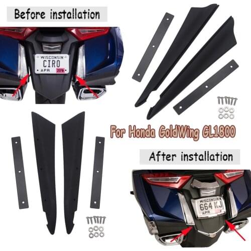 For Honda GoldWing GL1800 2018 - 2020 Motorcycle Decoration Accessories Fender Rear Fender Filling Strip
