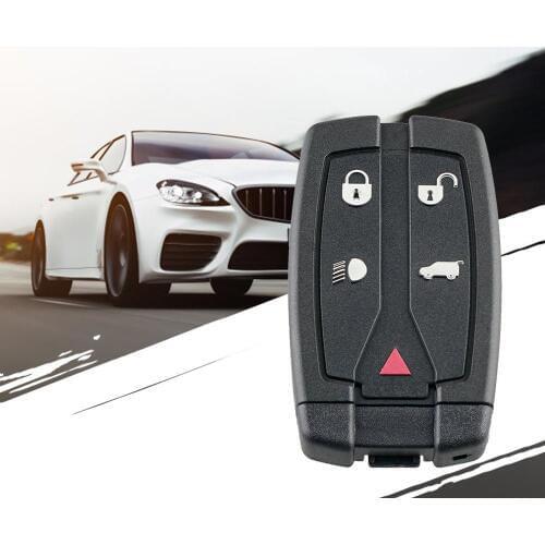 Mini Remote Key Case For Land Rover Freelander 2 5 Button Remote Smart Key Fob Case Shell Blade