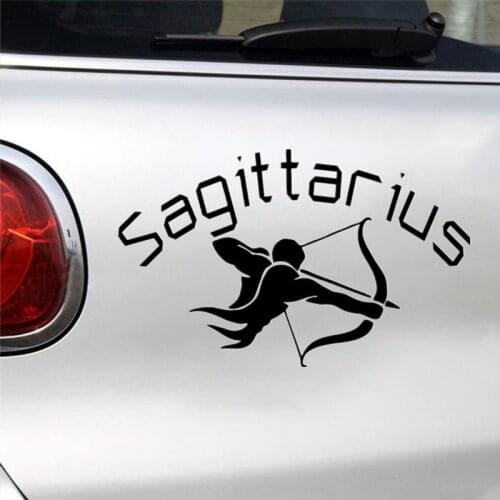CS-1892# Vinyl Decal Sagittarius Car Sticker Waterproof Car Decor for Auto Truck on Bumper Rear Window