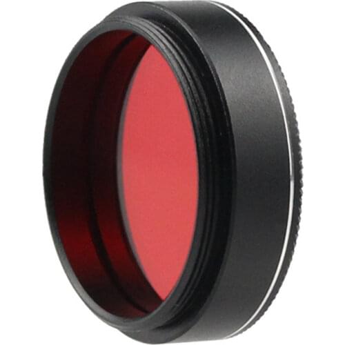 5PCS Datyson M28*0.6mm Optical Glass Color Filter 6 Colors Set Yellow Orange Red Green Blue Purple Nebula Filter with Box