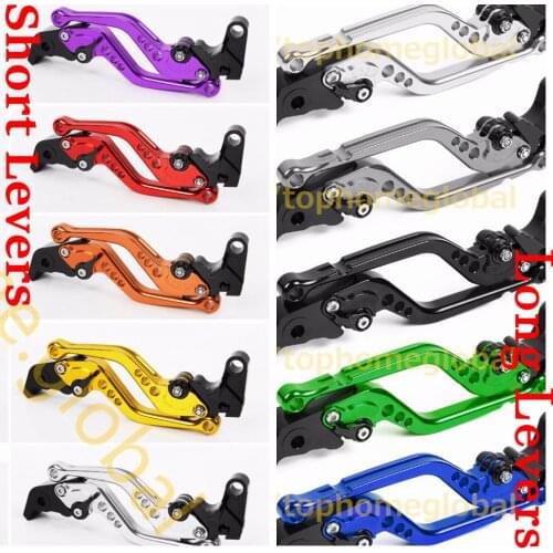 For KYMCO XCT-300 XCT DOWNTOWN SHADOW PEOPLE XCITING 300 CNC Adjustable Clutch Brake Levers Set Short/Long 2 style 10 colors