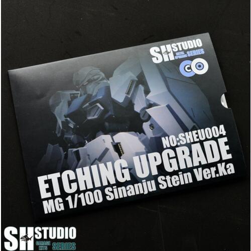 SH STUDIO MG 1/100 Rough Stone Xinanzhou Ver.Ka Sharjah Gundam Special Metal Etched Sheet Action Figure Model Detail Repair