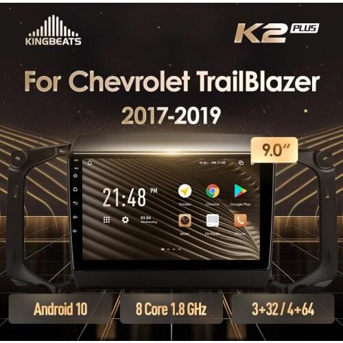 KingBeats Android 10 Octa-Core head unit HU 4G in Dash Car Radio Multimedia Video Player Navigation For Chevrolet TrailBlazer 2017 Colorado For Isuzu D-MAX Dmax MU-X Mux no dvd 2 din Double Din Android Car Stereo 2din