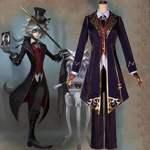 Game Identity V Cosplay Costumes Photographer Joseph Cosplay Moonlight Gentleman Costume Halloween Carnival Party Customized