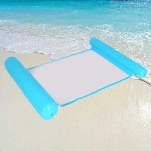 Water Hammock Recliner Swimming Inflatable Pool Float , 4-in-1 Multi-Purpose Hammock Saddle,Chair,Hammock,Drifter Swimming Pool