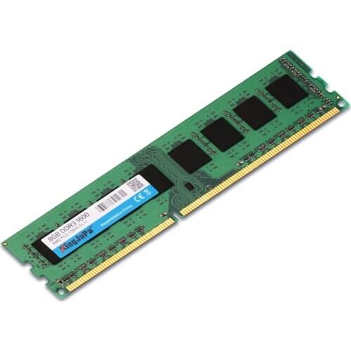 KingJaPa Memory Ram PC3-12800 DDR3 1600Mhz 8GB 4GB 2GB for Desktop Memoria PC3-10600 DDR3 1333MHz Compatible with 1066Mhz