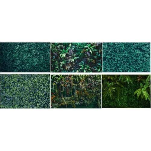 SeekPro Vinyl Spring Green Leaves Safari Baby Shower Banner Children Birthday Photo Backdrops Photography Studio Background