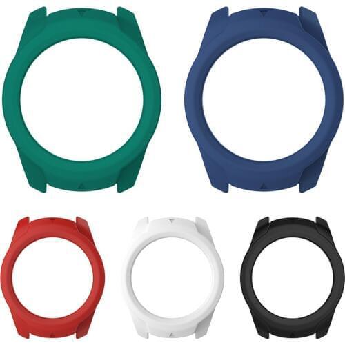 Silicone Protective Cases Cover Replacement for Ticwatch Pro Smart Watch Red/White/Green/Blue/Black Silicone Watch Case