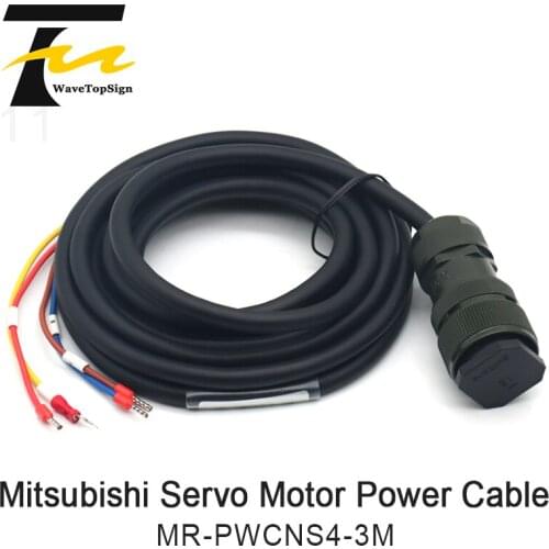 Mitsubishi MR-PWCNS4 Servo Motor Power Cable Power Cable
