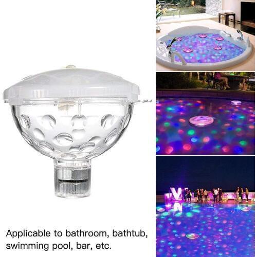 Swimming Pool Light LED Disco Party Light Glow Show Fountain Fish Tank Aquarium Pond Hot Tub Spa Lamp Floating Underwater