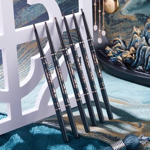 Kiss Beauty Eyebrow Pen Waterproof Eyebrow Tattoo Pencil Cosmetic Long Lasting Natural Gray Brown Liquid Eye Brow Pencil TSLM1