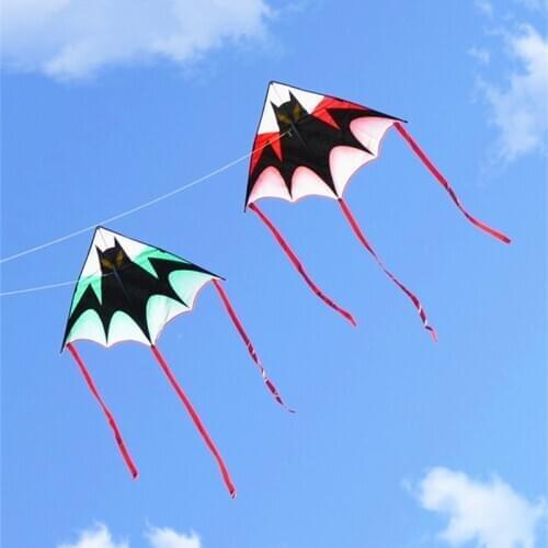 Free shipping bat kite flying dragon children kite factory for kids reel weifang kite factory buggy goldfish centipede squid new