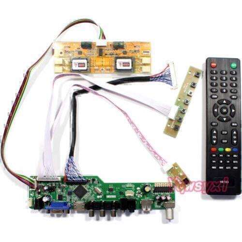 Yqwsyxl Kit for M216H1-L01 M216H1-L06 M216H1-L03 TV+HDMI+VGA+AV+USB LCD LED screen Controller Driver Board