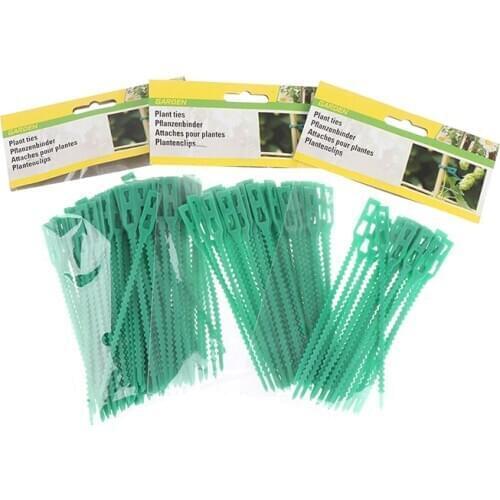 50/20/100pcs Reusable 13cm Plastic Plant Support Clips Clamps For Plants Hanging Vine Garden Vegetables Tomatoes Clips