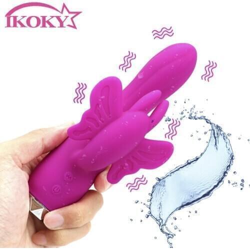 10 Speeds Butterfly Vibrator G-spot Dildo Clitoris Stimulator Massager Female Masturbator Sex Toys For Women Adult Products