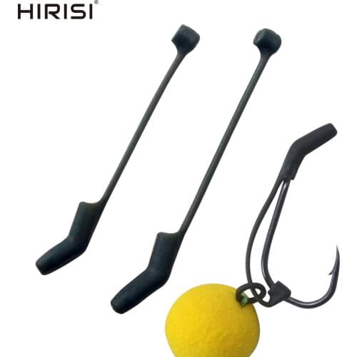 25PCS Carp Fishing Accessories Hook Sleeves Ready D-rig Aligner Hooks Anti Tangle Sleeves Pop Up Boilies Terminal Tackle AH020