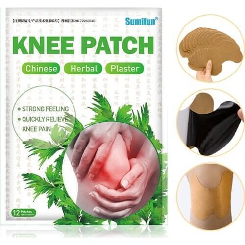36PCS Knee Plaster Sticker Swelling Wormwood Extract Sore Joint Ache Pain Relieving Paster Body Rheumatoid Arthritis Patch