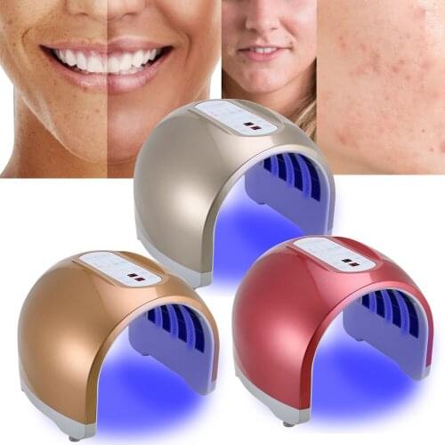 4 Color PDT Acne Removal Machine Tender Skin LED Light Therapy Beauty Machine EU US UK Plug b