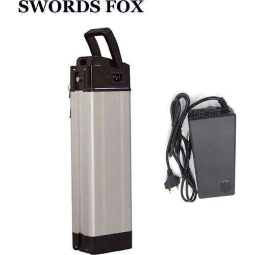 SWORDS FOX 24V 13AH top discharge electric bike battery lithium battery power battery Aluminum housing(for Samsung 2600mah cell)