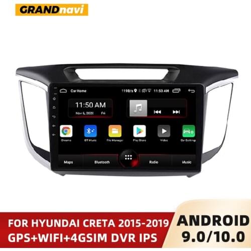 Android Car Radio For Hyundai Creta ix25 2015 2016 2017 2018 2019 GPS Navigation Multimedia Video Player 2din dvd Autoradio