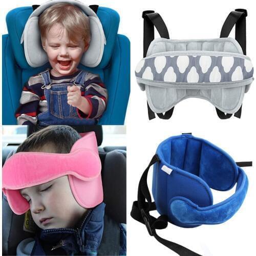 Safe Child Car Seat Head Support Belt Comfortable Support Pillow For Children Baby Adjustable Neck Protection Soft Pillow