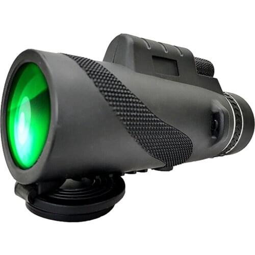 80x100 HD Binoculars BAK4 Prism Portable Camping Tripod Telescope for Camping Outdoor Travel Camera Monocular