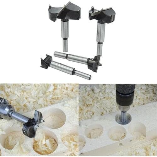 Drilling Pilot Holes Drill Bit Wood Drilling 40mm Diameter Carbide Woodworking Hole Opener Bit Woodworking Hole Saw Cutter