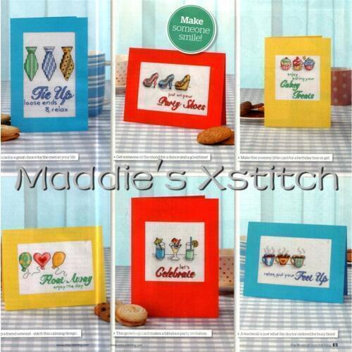 CD88 14ct Cross Stitch Kit Card Package Greeting Card Needlework Counted Cross-Stitching Kits Christmas Gift Celebrate Cards