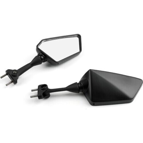 Artudatech Black Left Right Rear View Mirrors For KAWASAKI NINJA 250R EX250 2008-2013 Motorcycl Accessories Parts