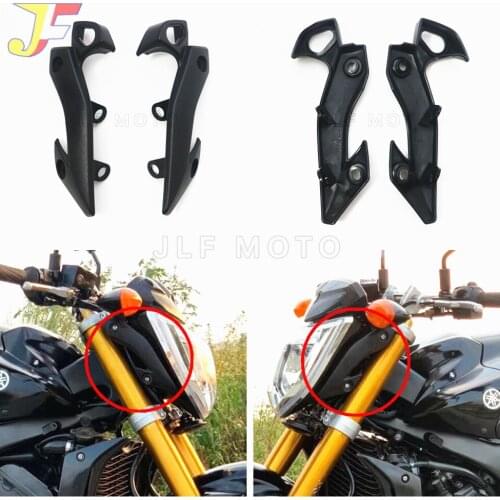 Black Bracket Headlight Upper Side For Yamaha FZ1 FZ1-N FZ1N FZ1 N FZ1000 Turn Signal Motorcycle Part Headlight Bracket Support