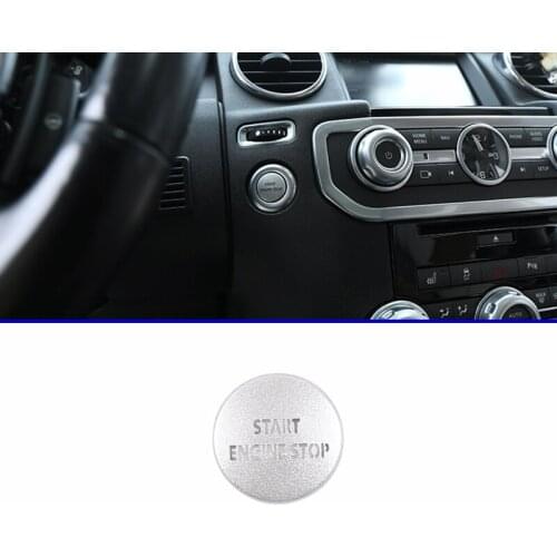 For Land Rover Discovery 4 2010-16 Range Rover Sport 2010-2013 Car Engine Start Stop Button Cover Sticker Interior Accessory