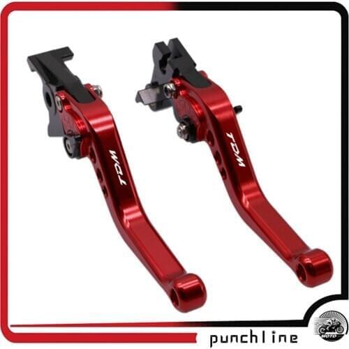 For YAMAHA TDM 900 2002 TDM900 2003 2004 motorcycle accessories cnc aluminum short brake clutch levers