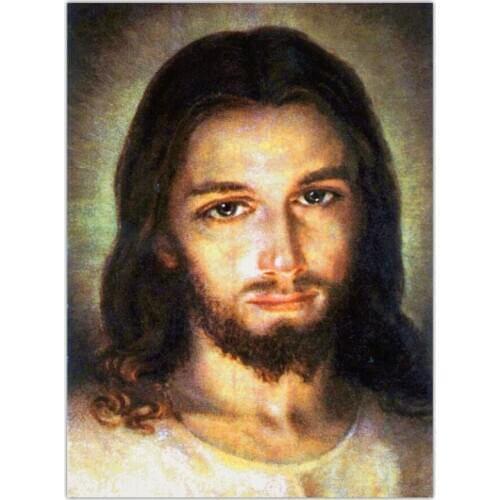 DONGMEI OIL PAINTING Hand painted oil painting Home decor art painting pictures portrait of Jesus DM1807241
