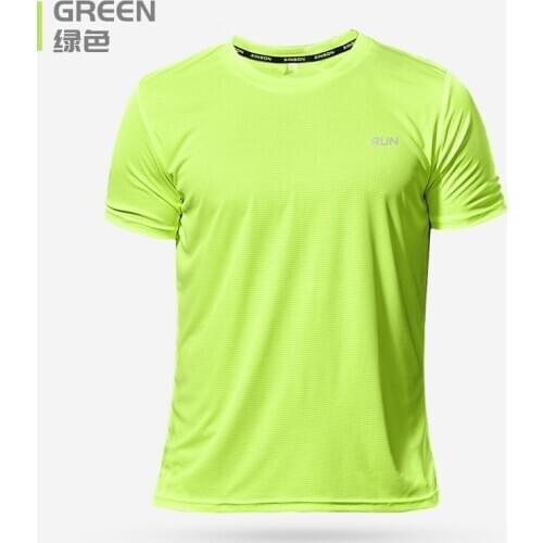 Men 's Fitness Gym T Shirts 2020 Shirt Homme Running Men Designer Quick Dry T-Shirts Running Slim Fit Tops Tees Sport Muscle Tee