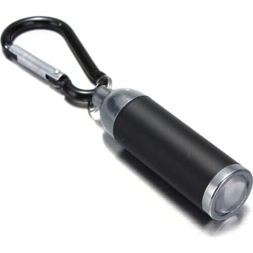Mini LED Flashlight Torch KeyChain Keyring Key Chain Ultra Bright Portable for Camping Outdoor Defense Flashlight Stick