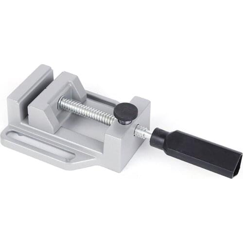 Mini Multifunctional Working Table Drill Milling Machine Parallel-jaw Vice Drill Bench Clamp Vice Worktable For Woodworking