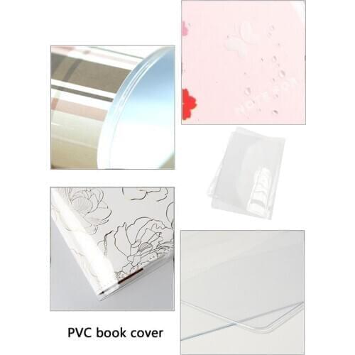 Dropshipping DIY Transparent PVC Cover For Fitted Book A5 2020 A6 Office 1Sheet Gift New Supplies School Journal V8L4