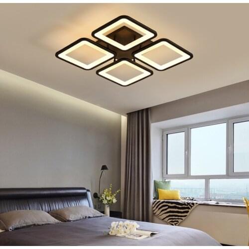 Nordic bedroom LED ceiling lamp simple modern personality stylish atmosphere home living room study dining room lamp