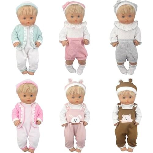 2021 New Suit Clothes Fit 42 cm Nenuco Doll 17 Inch Nenuco y su Hermanita Doll Accessories