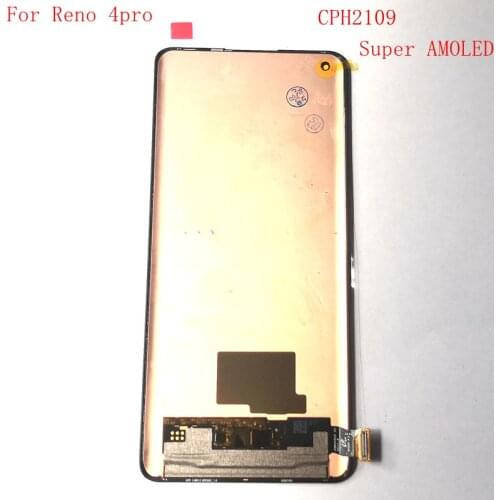 Amoled For Oppo Reno 4 Pro CPH2109 LCD Screen Display+Touch Screen Digitizer Replacement Parts Reno 4pro