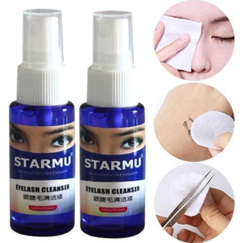 30ml Eyelash Cleaner Primer False Eyelash Extension Eye Lashes Cleanser Tool Eyelash Cleaning Solution Eyelash Grafting Cleanser
