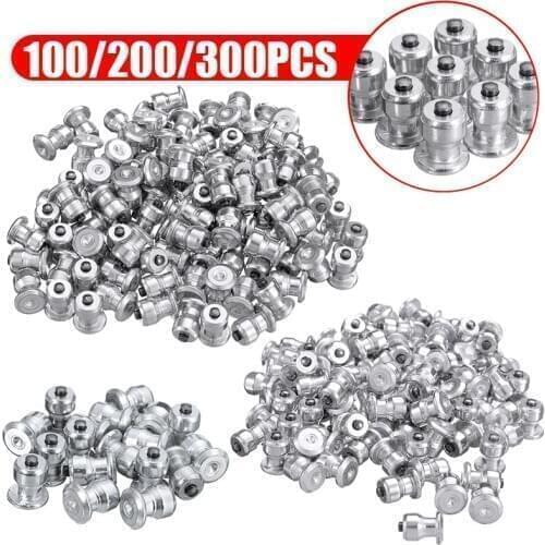 8x10mm Winter Wheel Lugs Car Tires Studs Screw Snow Spikes Wheel Tyre Snow Chains Studs 100pcs For Shoes ATV Car Motorcycle Tire