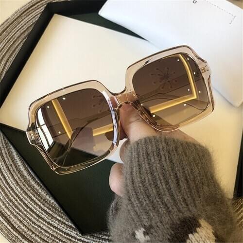 LongKeeper Vintage Big Square Oversized Sunglasses 2020 Women Luxury Retro Big Sun Glasses Fashion Mens Sunglass Eyewear Oculos