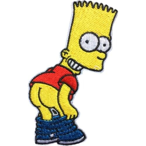 Cute Cartoon Character Custom iron-on patch embroidery appliques badges for decorating clothes can be customized factory direct