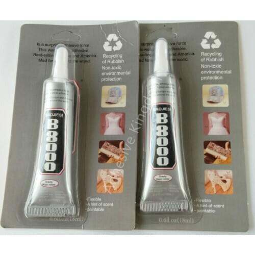 10pcs 18ml B8000 super glue fabric special adhesive hat cell phone case epoxy resin glue