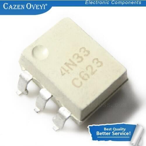 10pcs/lot 4N40 4N39 4N38 4N37 4N36 4N35 4N33 4N32 4N27 4N28 SMD-6 IC Optocoupler New Original