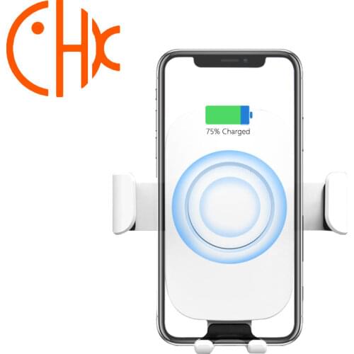 10W Wireless Car Charging Charger for iPhone Car Wireless Inductive Charger Auto for iPhone SE 11 XR XS 8 Samsung S8 S9 S10 S20