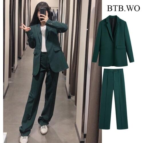 Женские брючные костюмы двойка BTB.WO China At AliExpress