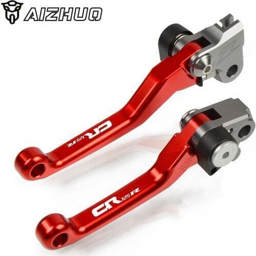 CNC Pivot Brake Clutch Levers FOR HONDA CR125R CR250R 125R 250R 125 250 R 1992-2003 2002 2001 Motorcycle Dirt Pit Bike Levers