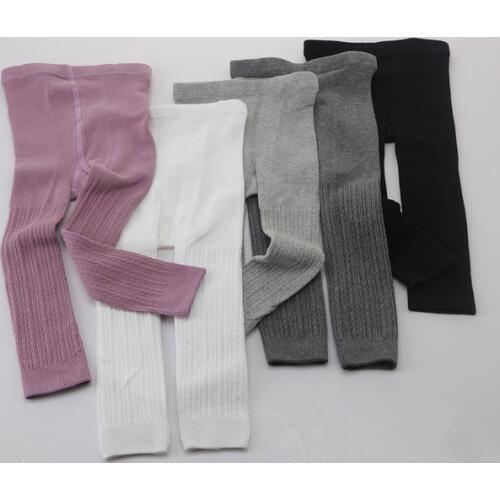 Baby girls leggings childrens baby boy pants spring and autumn knitted warm cotton kids boys girls baby leggings